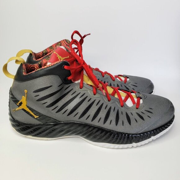 Jordan Super Fly RTTG Las Vegas High Top Shoes 14 with flaws - Picture 6 of 12